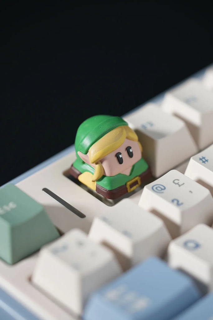 Arcera Keycap 45 — 3D baskı artisan klavye tuşu, mekanik klavye için özel üretim, Arcera 3D