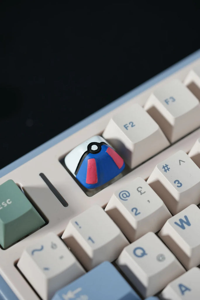 Arcera Keycap 123 — 3D baskı artisan klavye tuşu, mekanik klavye için özel üretim, Arcera 3D