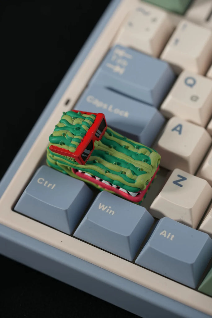 Arcera Keycap 127 — 3D baskı artisan klavye tuşu, mekanik klavye için özel üretim, Arcera 3D