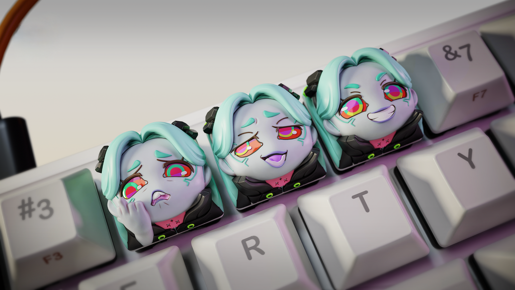 Arcera Premium 3'lü Keycap Seti 10