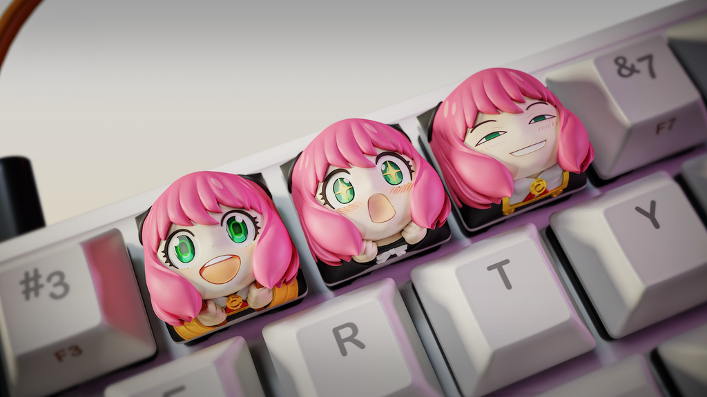 Arcera Premium 3'lü Keycap Seti 06