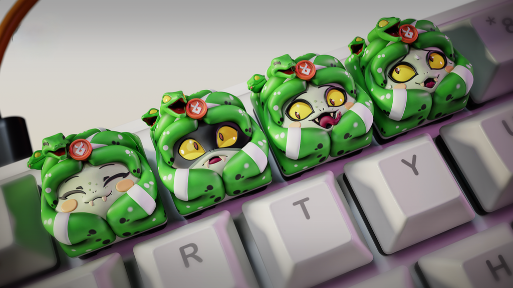 Arcera Premium 4'lü Keycap Seti 08